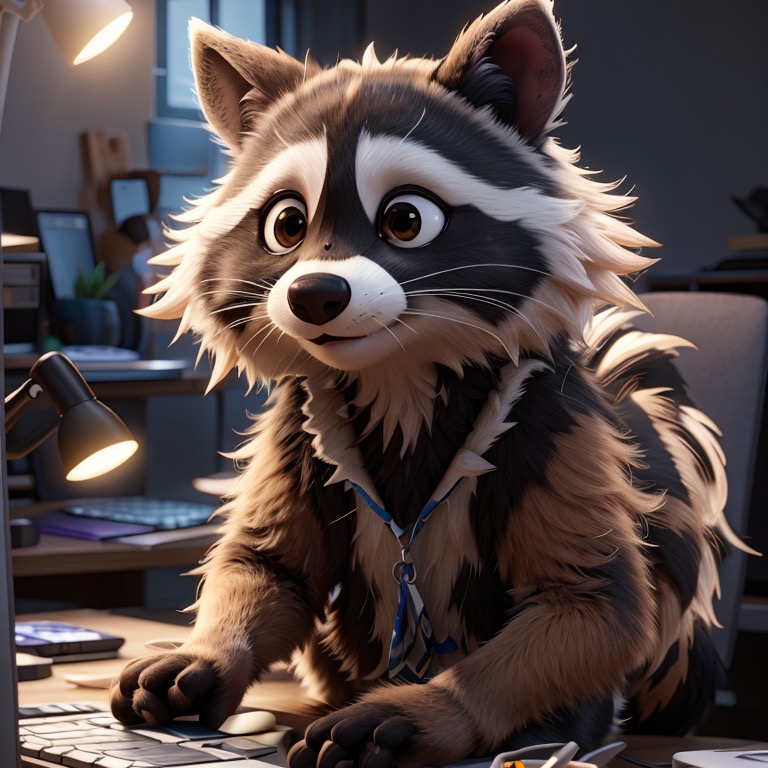 Waschbär